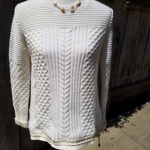 BNWT Banana Republic Soft Ivory Sweater